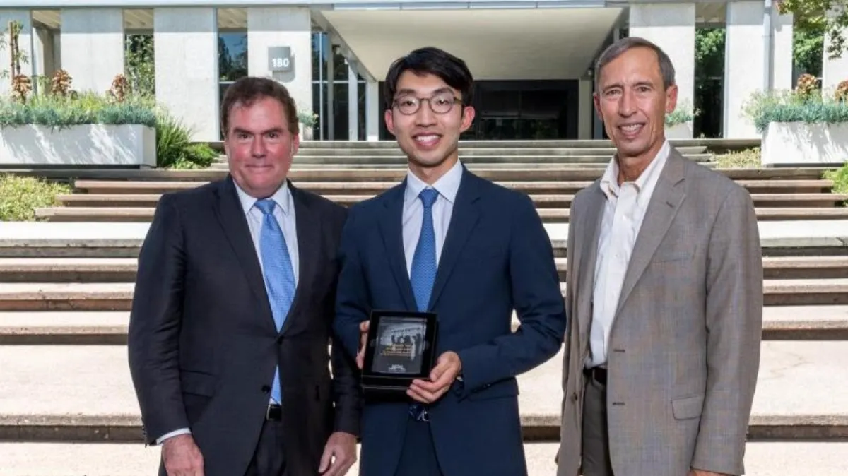 JPL Explorer Award presentation