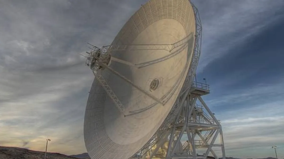 NASA Deep Space Network Goldstone 70-meter antenna